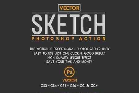 FreePsdVn.com 1812271 PHOTOSHOP vector sketch photoshop action 22569551 cover