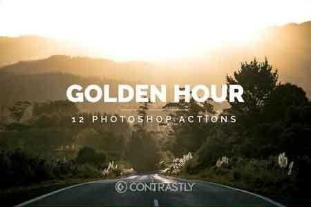 1812325 Golden Hour Photoshop Actions YUJP7V