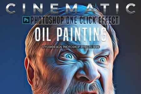 1812357 Oil Painting Photoshop Actions 22575133