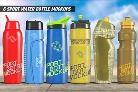 Download Sport Water Bottle Mockups Bundle 2785407 - FreePSDvn