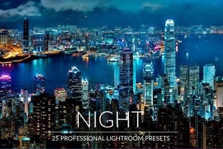 Freepsdvn.com 1813127 Lightroom Night Lr Presets Cover