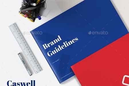 FreePsdVn.com 1813166 TEMPLATE caswell a4 brand guidelines template 22571195 cover