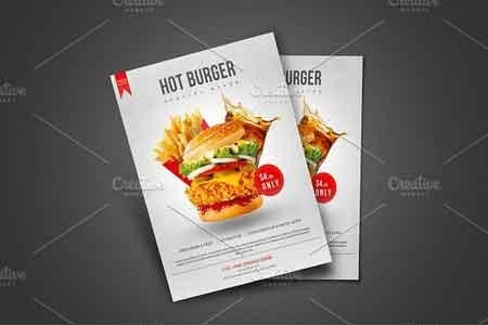 Burger Flyer Template 2966324