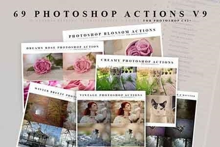 FreePsdVn.com 1813273 PHOTOSHOP 50 favorite photoshop actions for photo effects cover