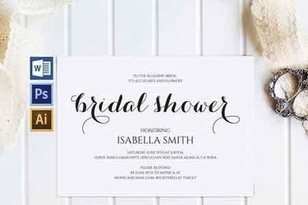 Bridal Shower Invitation Wpc 130 1550425