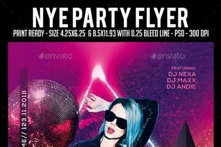 FreePsdVn.com 1814146 TEMPLATE nye party flyer 22658721 cover