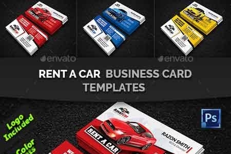 FreePsdVn.com 1814180 TEMPLATE rent a car business card templates 22558238 cover