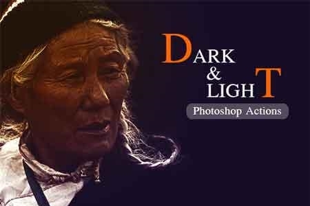 Dark & Light Photoshop Actions 22661438