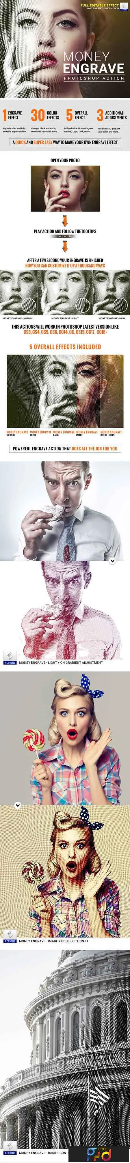 Money Engrave Photoshop Action 22721982 1