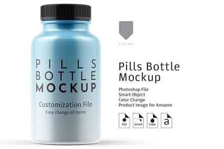 FreePsdVn.com 1815014 MOCKUP pill bottle mockup 2964315 cover