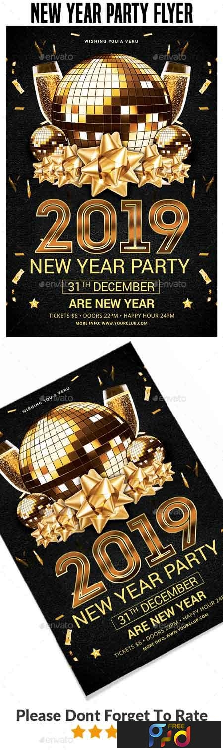 FreePsdVn.com 1815163 TEMPLATE 2019 new year party flyer templates 22717110