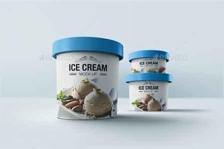 Download 9 977 Ice Cream Cup Mockup Free Download Freemockup