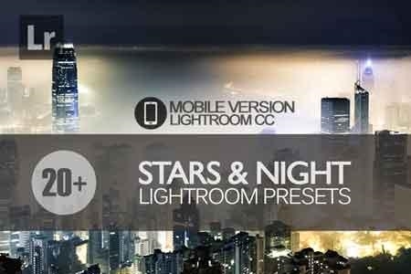 FreePsdVn.com 1815199 LIGHTROOM 20 stars and night sky lightroom mobile bundle 3504072 cover