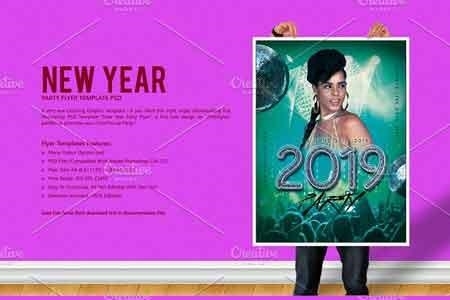 FreePsdVn.com 1815214 TEMPLATE new year party flyer 3088204 cover