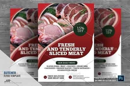 Butcher Shop and Services Flyer 2945673