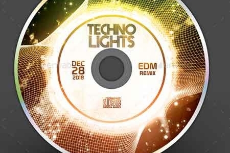 Techno Lights CD Album Artwork 22711029