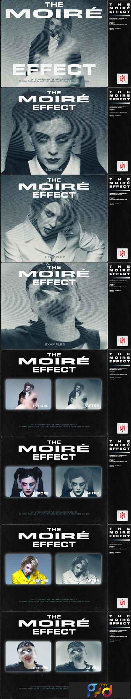 THE MOIRE EFFECT BY 207ART