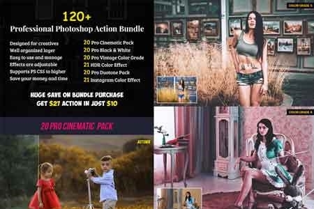 Graphicriver 120 pro photoshop action bundle download free windows 10
