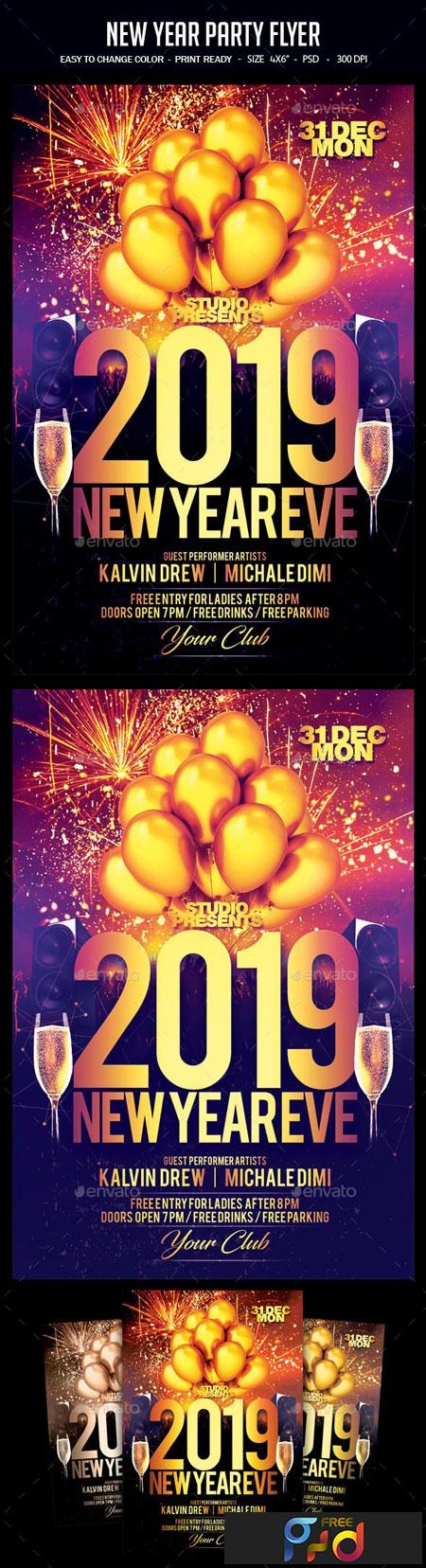 FreePsdVn.com 1815275 TEMPLATE new year party flyer 22757786