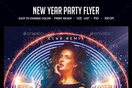 FreePsdVn.com 1816041 TEMPLATE new year party flyer 22757898 cover