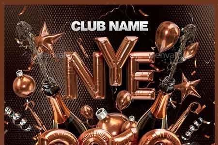 FreePsdVn.com 1816044 TEMPLATE nye 2019 party 22735037 cover