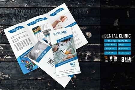 FreePsdVn.com 1816058 VECTOR dental clinic trifold template 2803662 cover