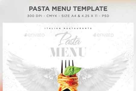 FreePsdVn.com 1816108 TEMPLATE pasta menu 22717482 cover
