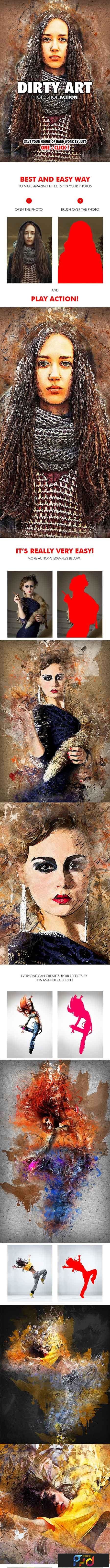 Dirty Art Photoshop Action 19573400 1