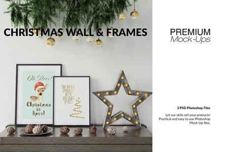 Christmas Frames & Wall Set 3092403