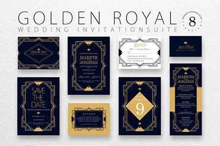 FreePsdVn.com 1816177 TEMPLATE golden royal wedding suite ac 74 3052683 cover