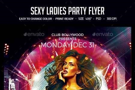 Freepsdvn.com 1816179 Template Sexy Ladies Party Flyer 22757843 Cover
