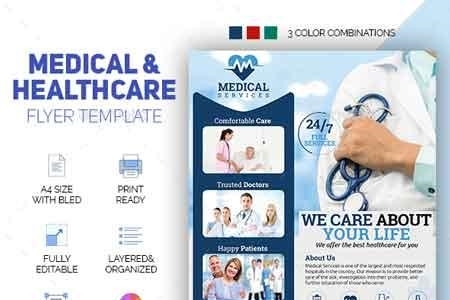 FreePsdVn.com 1816206 TEMPLATE medical healthcare flyer 22730948 cover