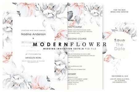 Modern Flower – Wedd Suite Ac. 97 3135043