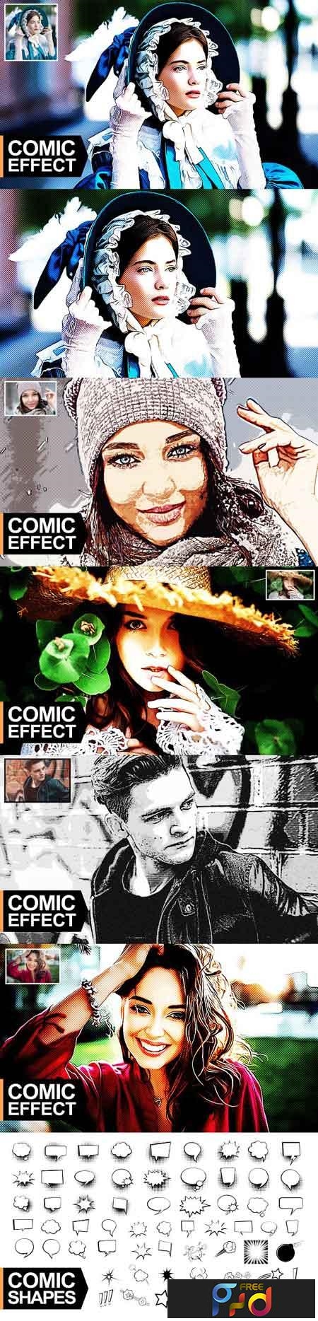 Comic Effect PS Action