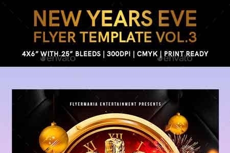 New Years Eve Flyer Template Vol 3 22817997