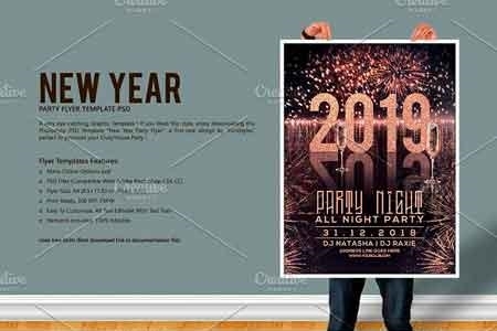 FreePsdVn.com 1817171 TEMPLATE new year party flyer 3091008 cover