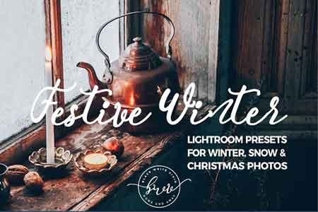 FreePsdVn.com 1817266 LIGHTROOM festive winter preset bundle 3237819 cover