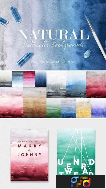 FreePsdVn.com 1901025 STOCK natural watercolor ombre backgrounds 2924705