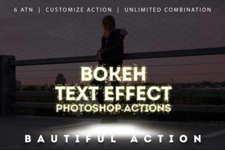 Freepsdvn.com 1901233 Photoshop Bokeh Text Effect Photoshop Actions 3323554 Cover