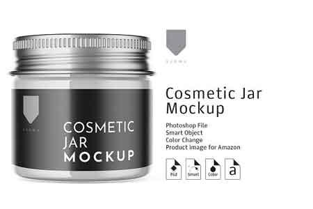 Cosmetic Glass Jar Mockup 3 3151514 - FreePSDvn