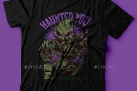 FreePsdVn.com 1901246 VECTOR haunted you t shirt design 22765693 cover