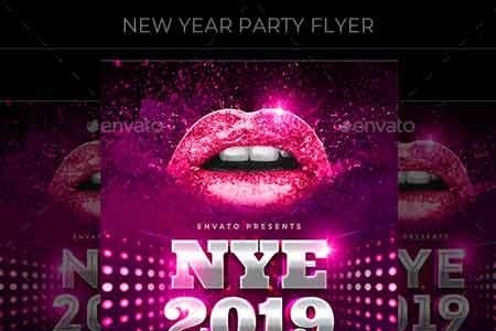FreePsdVn.com 1901297 TEMPLATE new year party flyer 22799379 cover