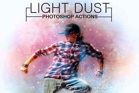 FreePsdVn.com 1901300 PHOTOSHOP light dust photoshop actions 23099876 cover