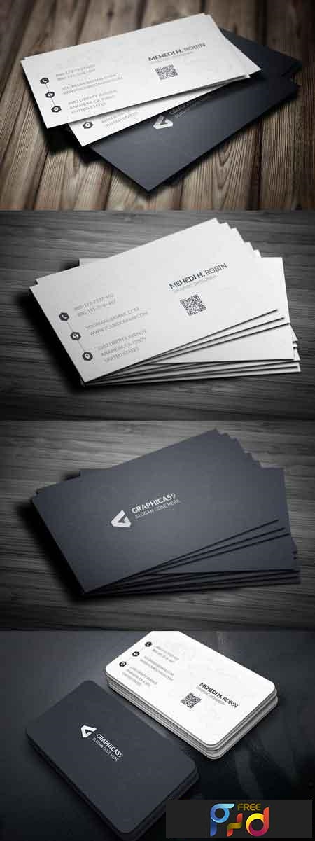 FreePsdVn.com 1901317 TEMPLATE simple business card design vol01 2871738