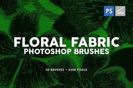 FreePsdVn.com 1901370 PHOTOSHOP 30 floral fabric photoshop stamp brushes a6rss5 cover
