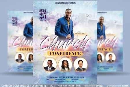 FreePsdVn.com 1901379 TEMPLATE church conference flyer poster 3213333 cover