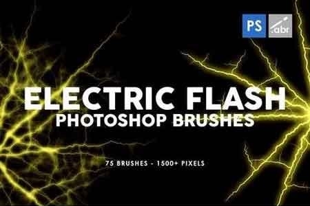 FreePsdVn.com 1901392 PHOTOSHOP 75 electric flash photoshop stamp brushes htykra cover