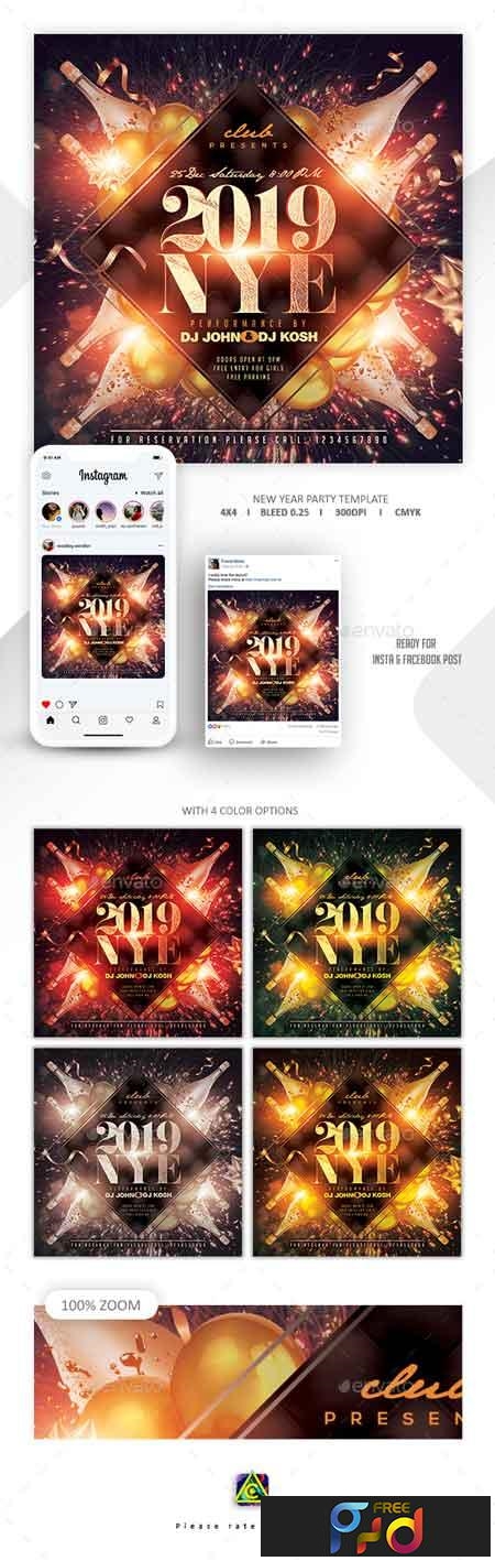 FreePsdVn.com 1901395 TEMPLATE new year party flyer 22893392
