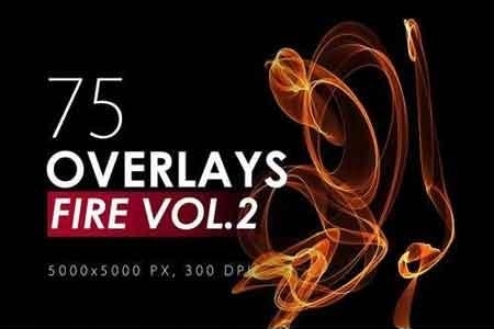 FreePsdVn.com 1901433 STOCK 75 abstract fire overlays vol2 r85flq cover