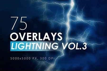 FreePsdVn.com 1901441 STOCK 100 lightning overlays bundle cover